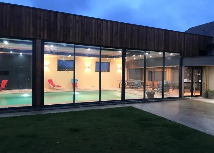 Piscine Interieure31degres Zoo La Fleche24h Du Mans 度假居